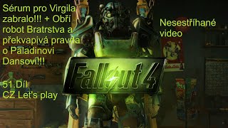 Fallout 4 NEXT GEN UPDATE  CZ Lets play 51 díl nesestříháno [upl. by Kilam54]