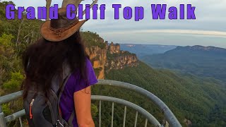 Grand Cliff Top Walk  A Comprehensive Guide  Wentworth Falls to Katoomba  Blue Mountains  4K [upl. by Ecela]