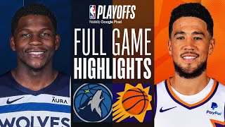 3 TIMBERWOLVES at 6 SUNS  FULL GAME 4 HIGHLIGHTS  April 28 2024 [upl. by Ashwin]