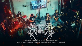 ANTHROPOPHAGUS DEPRAVITY  Hymn Of Apocalypto \\ The Mayan Disaster  Live At RIS  Chapter [upl. by Esya]