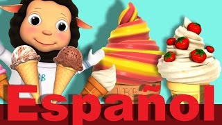 La canción de los helados  Canciones infantiles  LittleBabyBum [upl. by Aimik493]