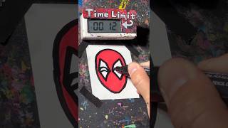 【ASMR】Drawing Deadpool in 40 Sec [upl. by Retsevel]