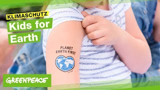 Kids for Earth Junge Klimaschützer im Einsatz [upl. by Okiron]