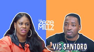 THE ZEZE MILLZ SHOW FT VIC  quotCant Nobody Interview This Guy Without Saying My Namequot [upl. by Barrus592]