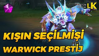 Prestij Kışın Seçilmişi Warwick  Kostüm Tanıtımı  League of Legends [upl. by Rici]