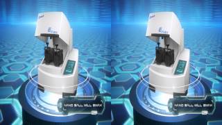 Retsch  Nano Ball Mill Emax S3D yt3D [upl. by Ennagem]