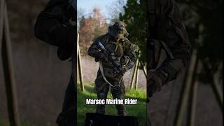 My Marsoc Marine Rider Loadout 💨 airsoftrifle asmr sport airsoftinternational military [upl. by Iclek]