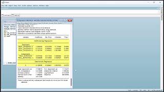 Quantile Autoregressive Distributed Lag QARDL in EViews [upl. by Aihsoem]