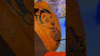 Carving Pumpkin with Meekah Halloween Fun for Kids halloween meekah pumpkins [upl. by Gilead630]