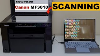 Canon Imageclass MF3010 Scan To Windows Save As PDF File [upl. by Valerie]