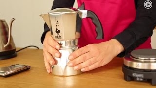 BaristaTutorial Kaffee mit der Espressokanne [upl. by Xineohp]