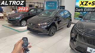 Tata Altroz XZS Dark Edition 2023 ❣️ Altroz Dark Edition Reallife Review 😍 [upl. by Hayyikaz]