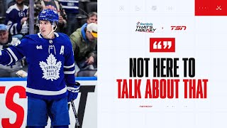 Is Marner refusing to talk contract a good or bad sign [upl. by Aggappera142]