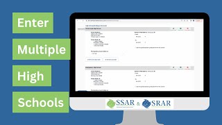 How To Record Your Dates Of Attendance If You Attended Multiple High Schools [upl. by Moriah]