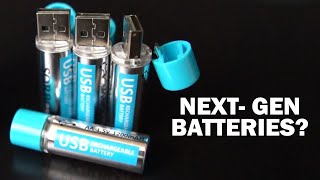 Testing Two Unusual USB Rechargeable Batteries [upl. by Alyag666]