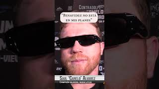 Canelo quotBenavidez no está en mis planesquot canelo canelomunguia davidbenavidez [upl. by Ellenrahc]