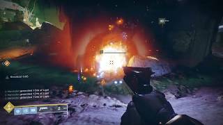 Destiny 2  Sun Blast Kills chain  Sunshot Catalyst Materwork  Hallows Nessus [upl. by Elburr243]