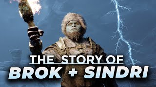 God of War Ragnarok The Tragic Story of Brok and Sindri  ALL BROK and SINDRI Scenes and Dialogue [upl. by Nylrehc653]