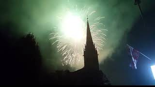 National Holiday 15082024 Liechtenstein Firework [upl. by Vizza]