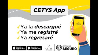 Alumno accede a Campus con tu CETYS App 📲 [upl. by Ainehta]