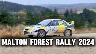 MALTON FOREST RALLY 2024 [upl. by Ingar]