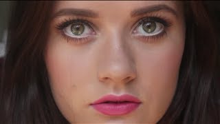 Zooey Deschanel New Girl Inspired Makeup Tutorial  EmmasRectangle [upl. by Jael]