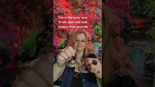 Lucky tone Tibetan chimes sound healing to cleanse bad luck energy [upl. by Ehman]