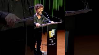 Peter Dinklage reads a hilarious letter in defence of beavers [upl. by Dnalkrik]