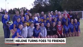 Rival helps UNC Asheville team after Hurricane Helene [upl. by Timotheus]