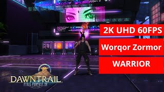 FFXIV Dawntrail Worqor Zormor WARRIOR GAMEPLAY 115 2kMAX PRESET [upl. by Lipinski]