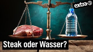 Globale Wasserkrise Durstige Kühe und trockene Wüsten  extra 3  NDR [upl. by Notlad]