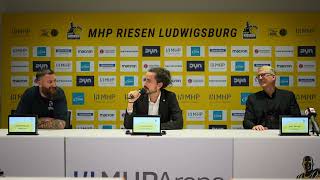 FEC1  MHP RIESEN Ludwigsburg vs Caledonia Gladiators [upl. by Annirac219]