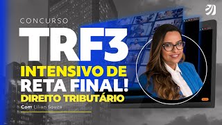 CONCURSO TRF 3 NOÇÕES DE DIREITO TRIBUTÁRIO Lilian Souza [upl. by Amorete270]