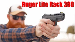 New Ruger Security 380 Lite Rack First Shots 151 Pocket Pistol [upl. by Ahsar]