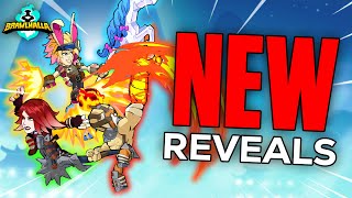 Brawlhallas NEW Crossover ALL REVEALS Skins Sigs Weapons [upl. by Lledner837]