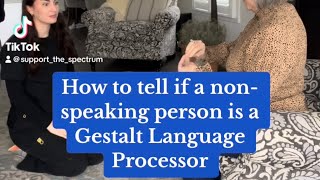 NonSpeaking Gestalt Language Processor [upl. by Gnes604]