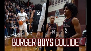 BURGER BOY SHOWDOWN DYLAN HARPER  TAHAAD PETTIFORD CLASH IN THE NJ STATE PLAYOFFS [upl. by Nodyroc]