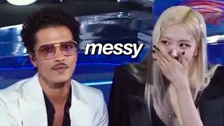 rosé and bruno mars being a mess at the mama awards [upl. by Akemahc]