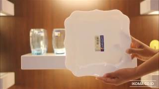 Luminarc Piring Makan Authentic White Dinner Plate [upl. by Walley]