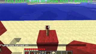 Redstone Tutorial  How to make redstone travel downwards [upl. by Marquis272]