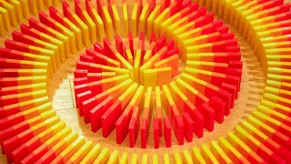 10 Minutes of DOMINOES FALLING Oddly Satisfying ASMR Compilation [upl. by Jordon]