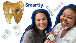 PRODUCT REVIEW Smartly Brand Toothbrush amp Floss at Target Dental Vlog [upl. by Anyel]