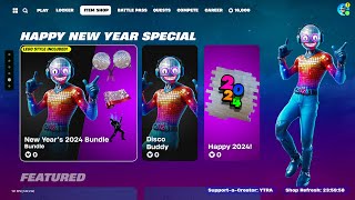 FREE NEW YEARS BUNDLE NOW in Fortnite [upl. by Boys]