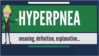 What Is Hyperpnea  Tita TV [upl. by Atinwahs]