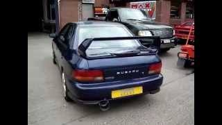 Subaru Impreza Full Turbo Back Exhaust By Cobra Sport Exhausts [upl. by Hinman]