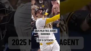 2025 MLB Free Agent Rankings Top five catchers [upl. by Ymerrej]