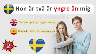 Svenska som andraspråk meningar Part 2 2022 [upl. by Silva]