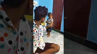 enna da eppadi pakkura 🤣🤣🤣 funny boy baby ranjithsandhiya love [upl. by Rebna]