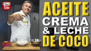 Como hacer ACEITE DE COCO fácil en casa [upl. by Niowtna]