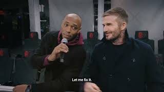 Walkers Crisp Cam with Thierry Henry amp David Beckham [upl. by Yssis334]